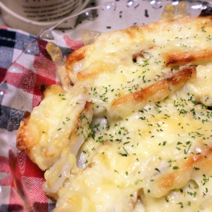 ぱぱっとできる!ちくわのマヨチーズ焼き